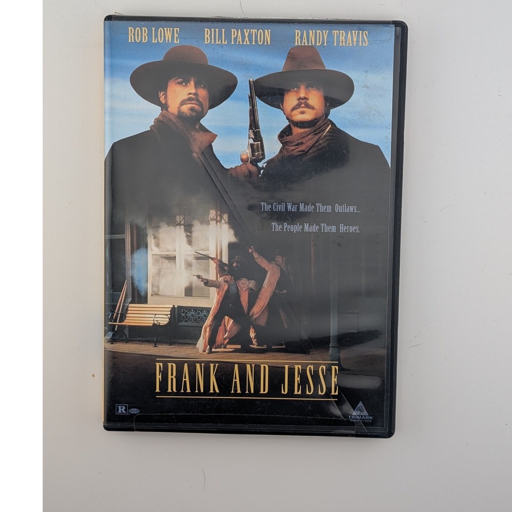 Trimark Frank and Jesse DVD Unisex OS Black Excellent Western Rob Lowe Movie